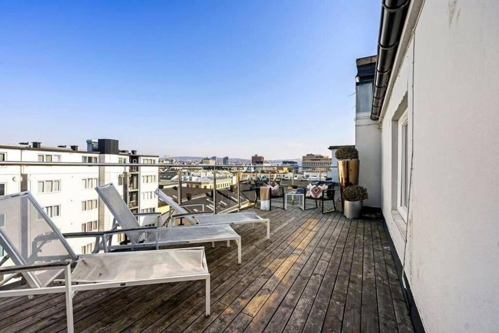 Praktisk 1-Roms Leilighet Oslo Exterior foto